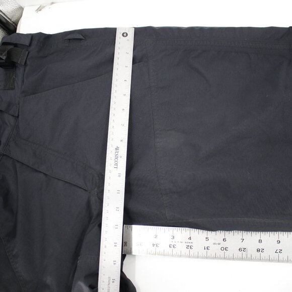 VTG Burton Ronin ski Pants Mens Small Snowboard Waterproof Nylon Insulated black - Picture 11 of 16